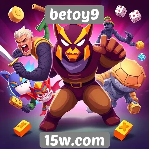 Variedade de jogos disponíveis no betoy9
